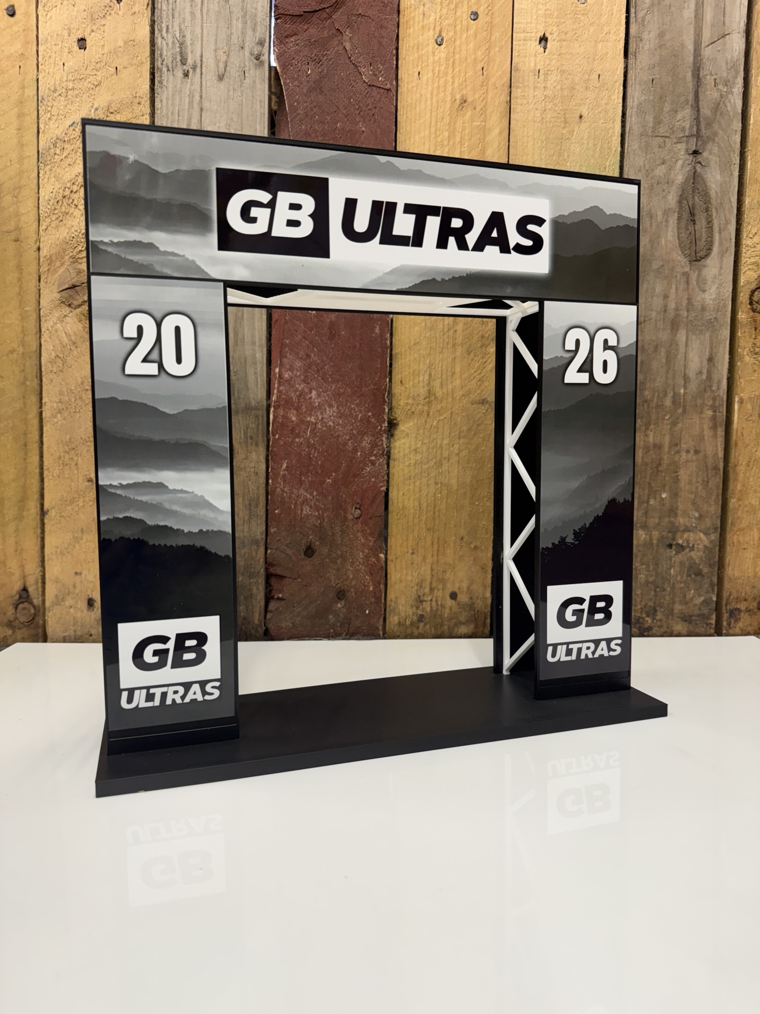 GB Ultra Medal Gantry Display